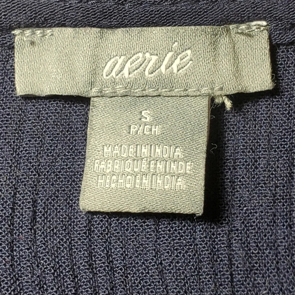 Aerie Navy Swing Tank Mini Dress Trapeze Tunic - Picture 5 of 8